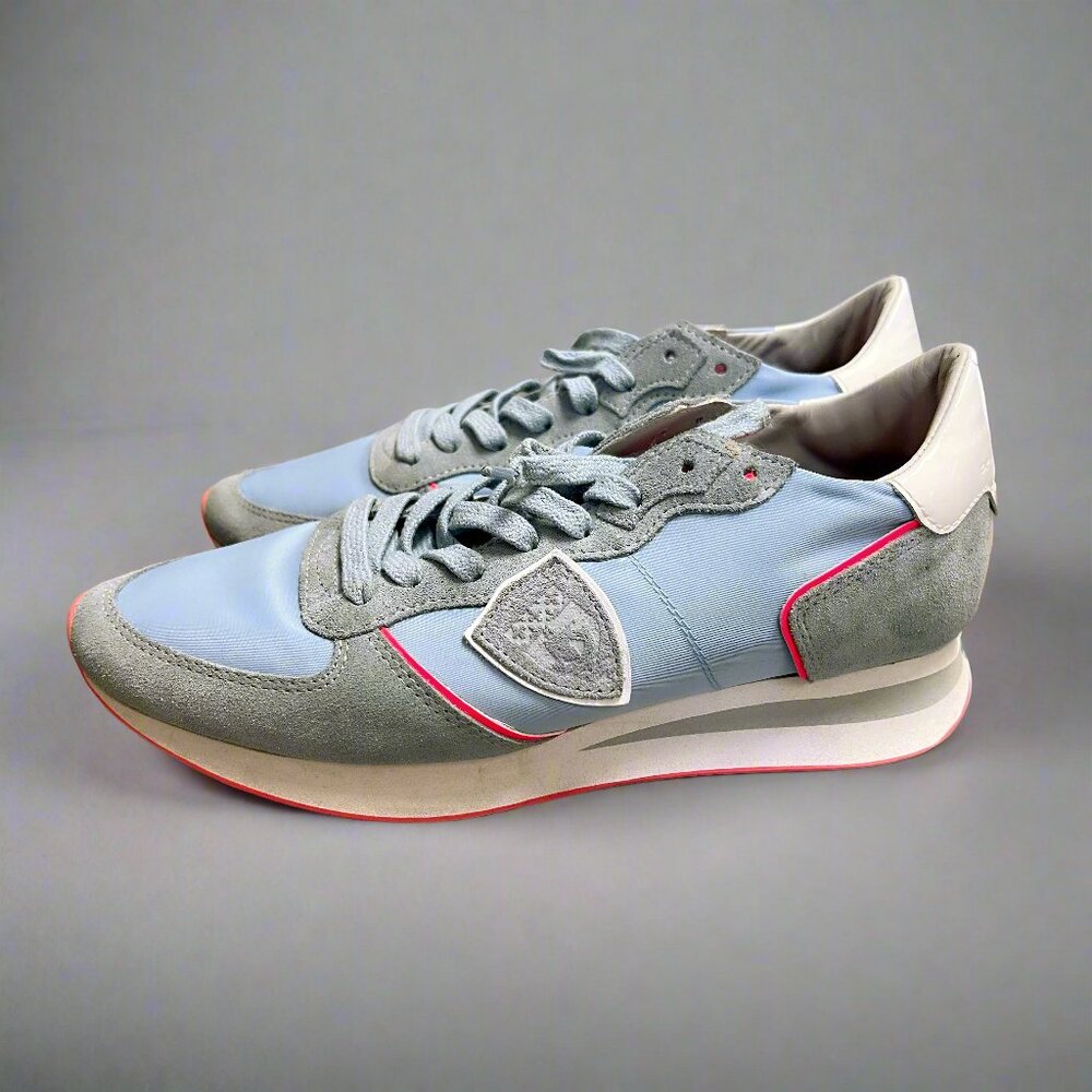 Phillipe Model light blue trpx sneakers, size 39 (US 8.5)